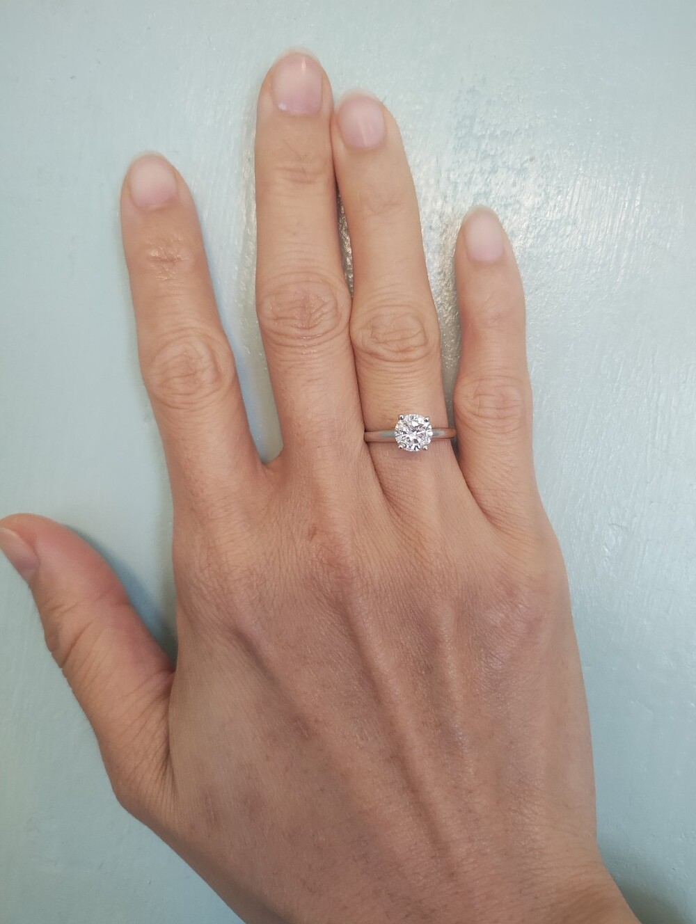 1ct Natural Diamond Ring